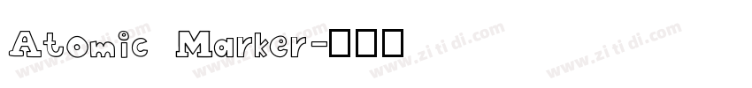 Atomic Marker字体转换